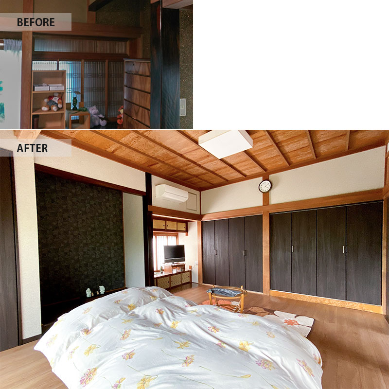 香取郡の寝室リフォーム