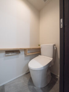 メンテナンス性に優れたトイレ空間