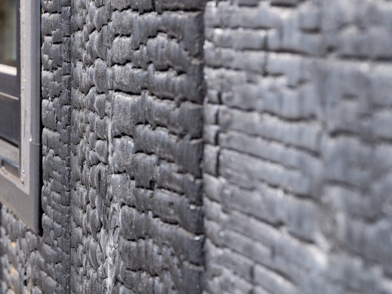 焼杉を取り入れた外壁