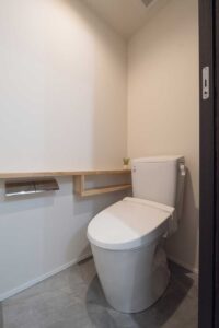 メンテナンス性に優れたトイレ空間