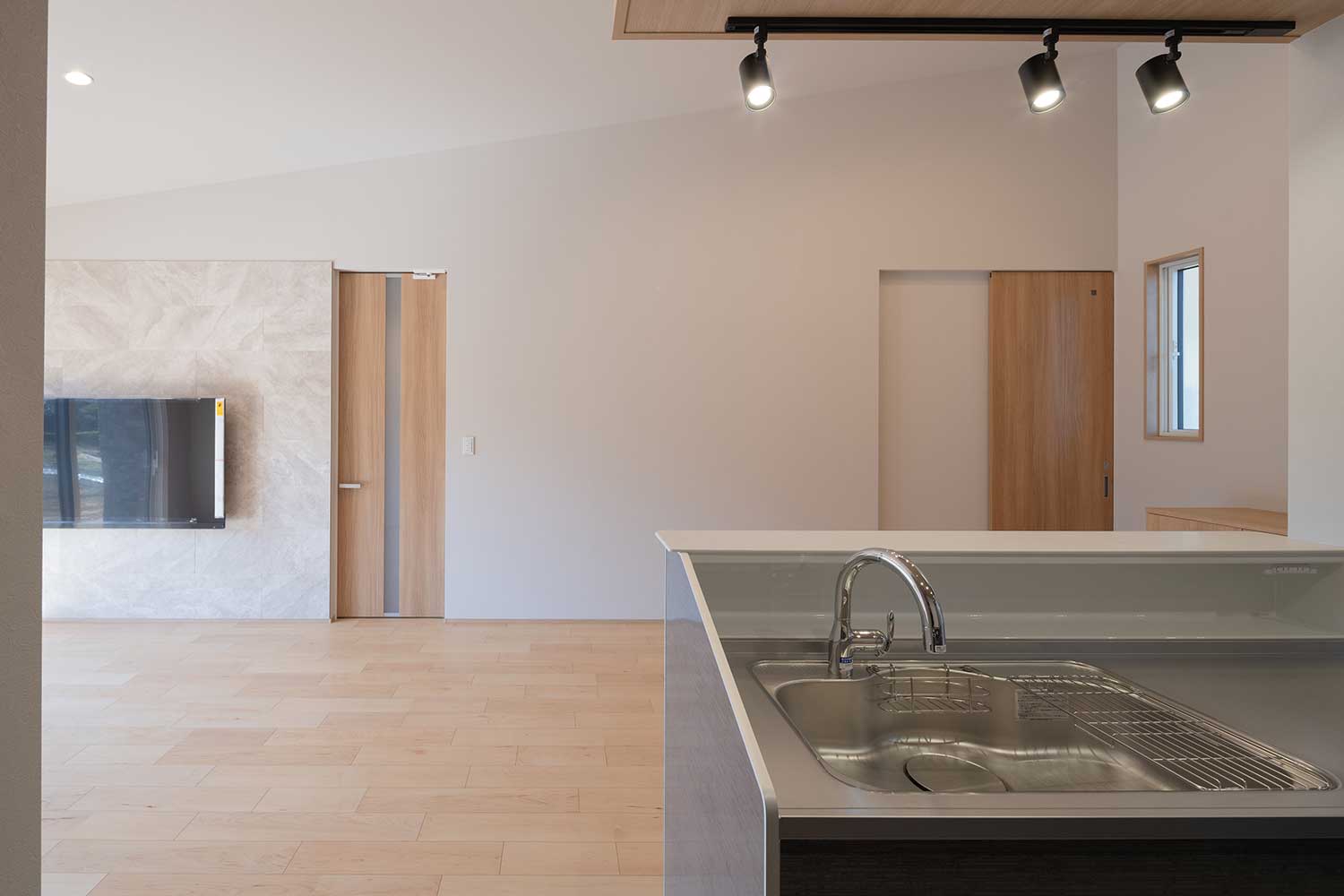 完成後のリビング