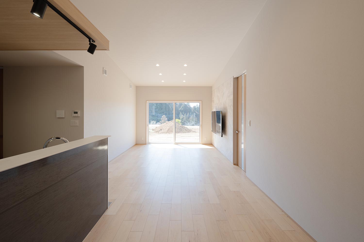 完成後のリビング