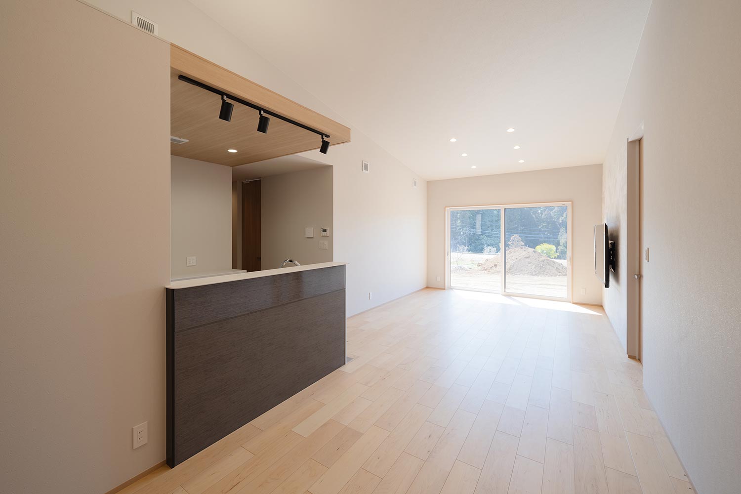 完成後のリビング