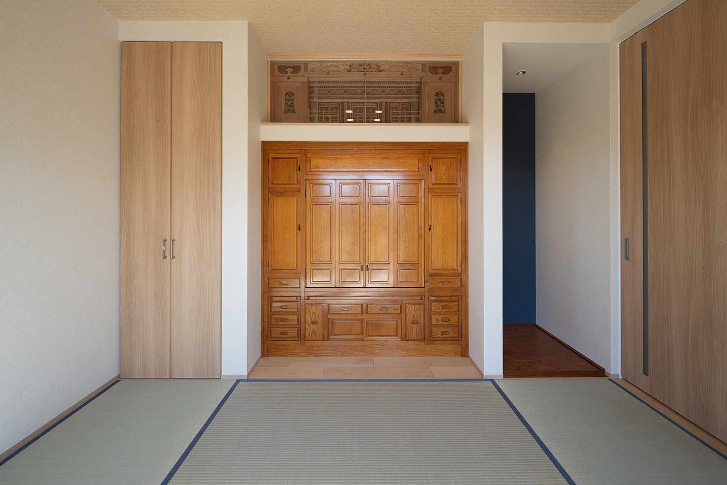 再利用した仏間