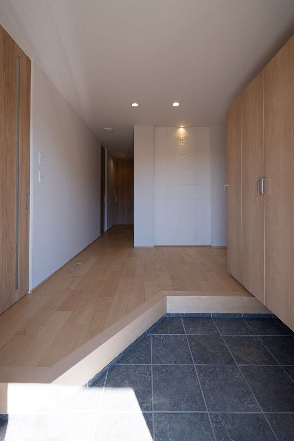 ゆとりある広さの玄関